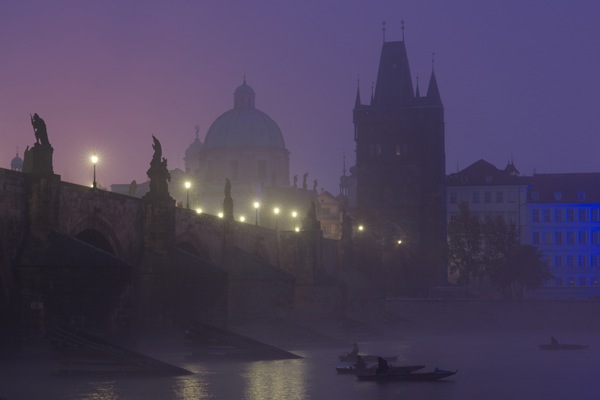 Praha po ránu